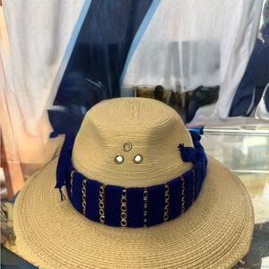 Artesian Stylish Tan and Blue Men's Hat
